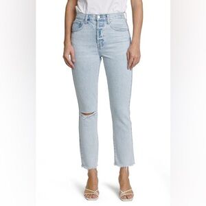 NWT PISTOLA CHARLIE HIGH RISE CLASSIC STRAIGHT ANKLE JEANS - Size 31
